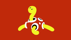 Simple Background Shuckle Pokemon