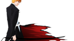 Simple Background zanpakuto white