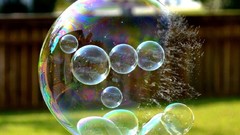 Simple bubbles soap backgrounds minimalistic high-speed 