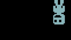 Simple drop Pixels minimalistic video games falling down VVVVVV