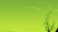 Simple spring artwork