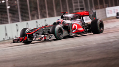 Singapore formula one McLaren