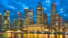 Singapore high skyline Resolution