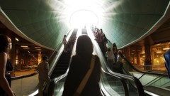 Singapore sunlight national geographic Escalators parking lot