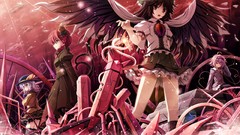 Sitting Sisters open mouth