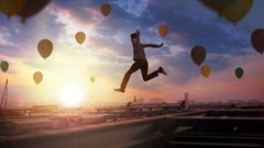 Situations Men Balloons