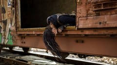 Situations woman railroads