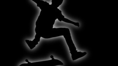 Skateboarding skate abstract