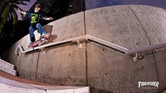 Skateboarding skates Thrasher Magazine