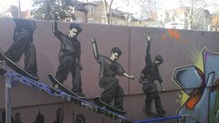 Skater street Art graffiti