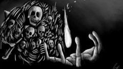 Skeletons dark souls video games Nito