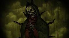 Skeletons multicolor virgin mary