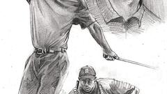 Sketches golf Tiger Woods