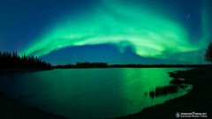 Skies aurora borealis hearth