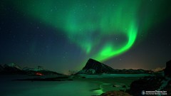 Skies aurora borealis hearth