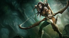 Skin Champions League of Legends upscaled Ashe Woodland