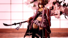 Skirts weapons spears dolls