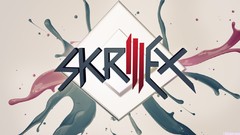 Skrillex dubstep minimalistic skrillex logo