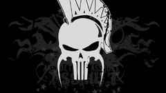 Skull warrior Spartan