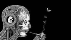 Skulls anatomy pipes