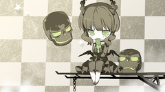 Skulls black rock shooter