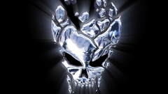 Skulls destruction artwork