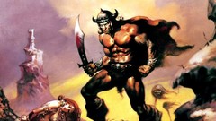 Skulls fight fantasy art