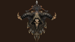 Skulls horns demon hunter
