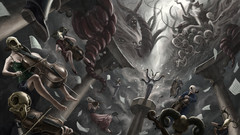 Skulls Monsters creatures orchestra