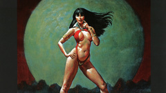 Skulls moon Vampirella