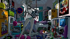 Skulls panties vocaloid hatsune