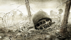 Skulls resistance monochrome