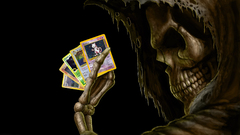 Skulls skeletons Pokemon cards