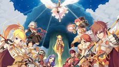 Sky white wings blade cross Anime armor sniper Valkyrie knight 