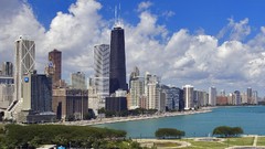 Skyscrapers Chicago cities cityscapes Gold Coast illinois