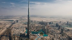 Skyscrapers dubai Burj Al Arab deserts