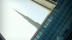 Skyscrapers dubai UAE burj khalifa dubai metro