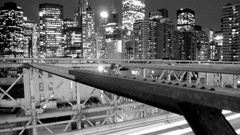 Skyscrapers North America Bridges cityscapes new york city