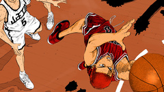 Slam dunk basketball