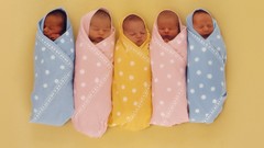 Sleeping colors babies Anne Geddes