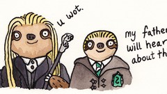 Sloth harry potter Draco Malfoy Lucius Malfoy