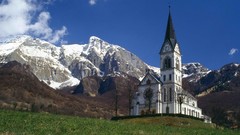 Slovenia churches valleys