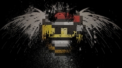 Smilie santa eagle Christmas