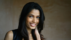 Smiling freida pinto portraits
