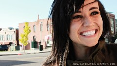 Smiling musicians Lights Valerie Poxleitner Lights (singer)