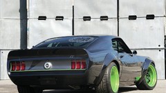 Smoke cars Speed 1969 american cars muscle cars mustang rtr-x