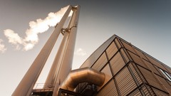 Smoke pipes factories industrial plants chimneys