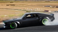 Smoke Sports Car cars Ford mustang Drifting muscle cars deserts