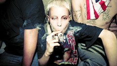 Smoking blondes die antwoord