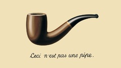 Smoking pipes Rene Magritte